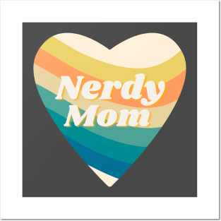Nerdy Mom Posters and Art
